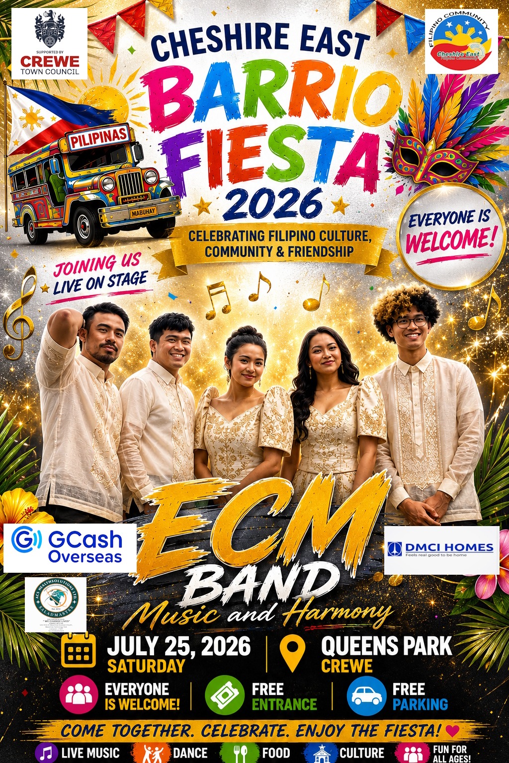 ECM Band — Cheshire East Barrio Fiesta 2026