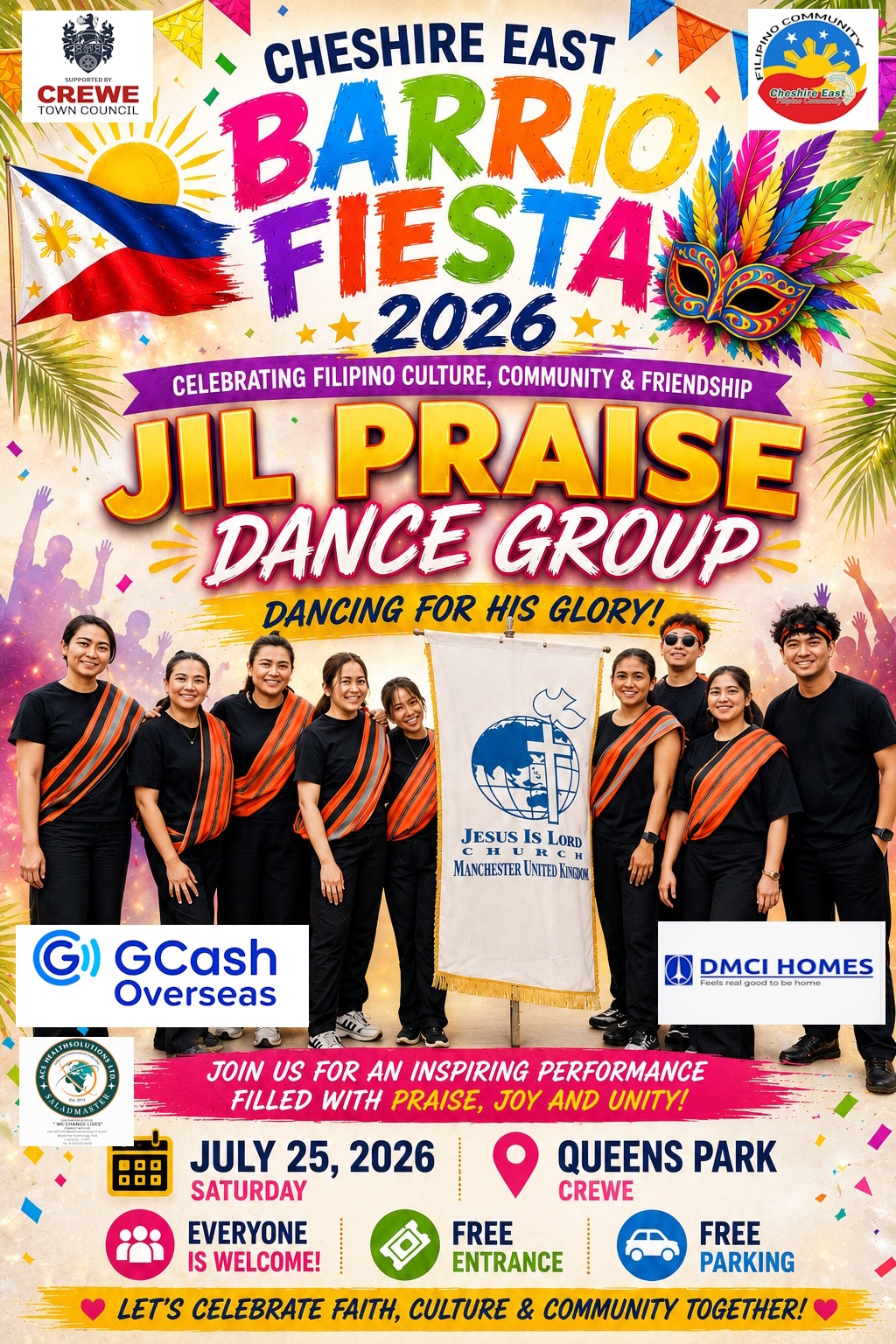 JIL Youth Dance Group — Cheshire East Barrio Fiesta 2026