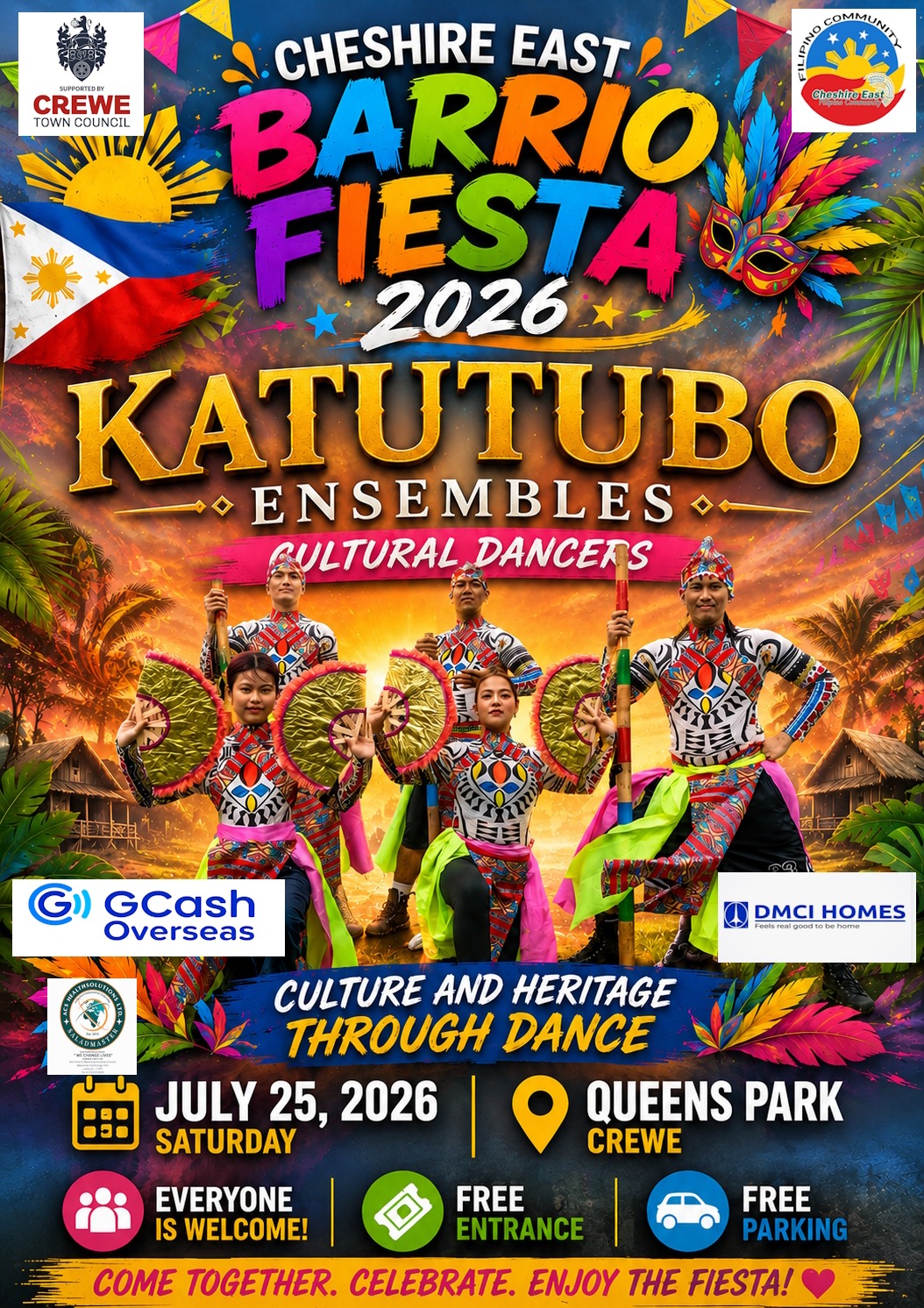 Katutubo Ensemble — Cheshire East Barrio Fiesta 2026