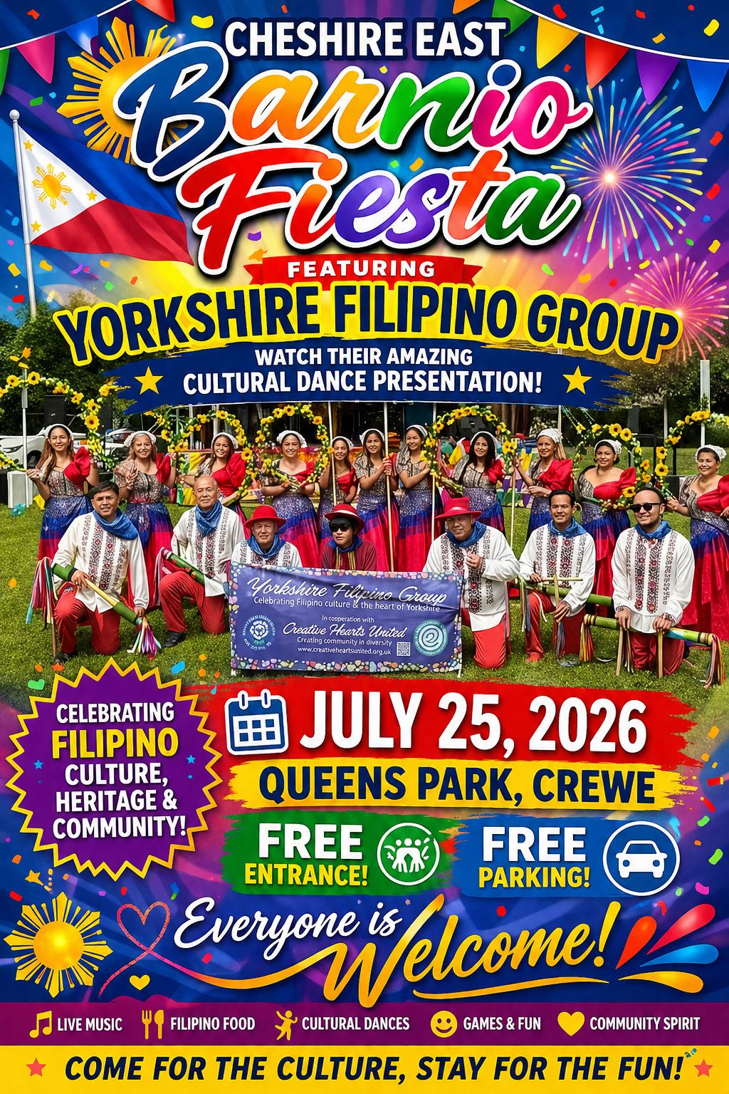 Yorkshire Filipino Group — Cheshire East Barrio Fiesta 2026