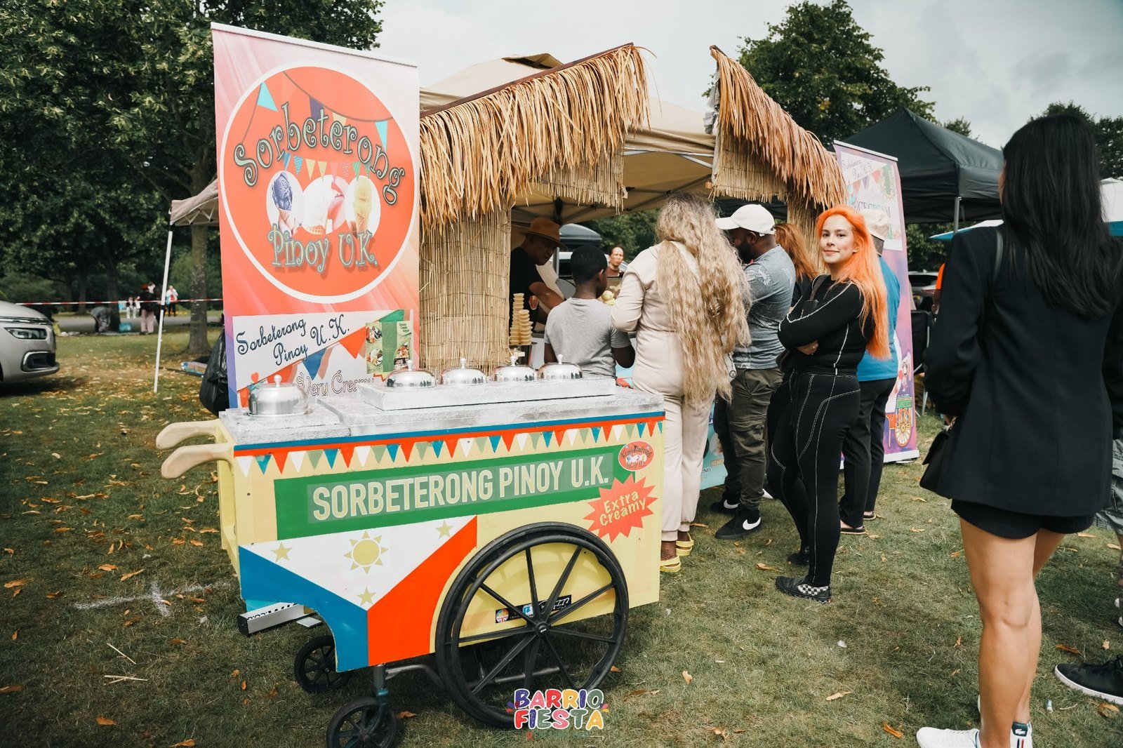Filipino food at Barrio Fiesta