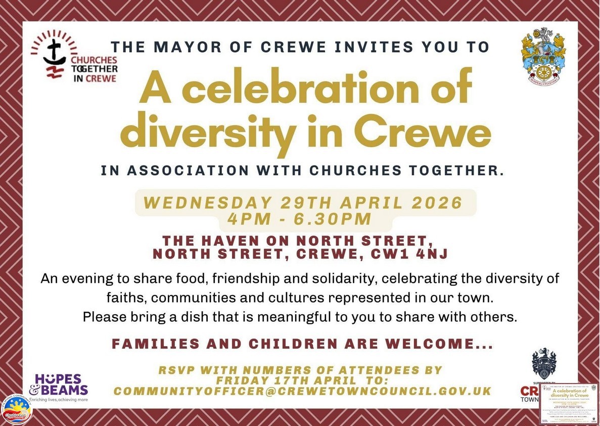 🌍 Mayor Of Crewe's Diversity Celebration (2026)
