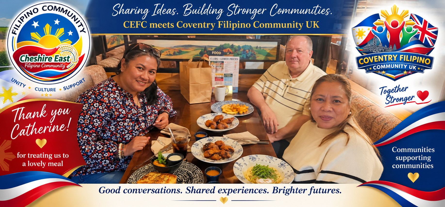 CEFC meeting with Catherine Casas from Coventry Filipino Community UK in Crewe