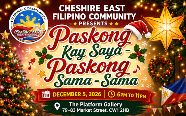 Paskong Kay Saya – Paskong Sama-Sama 2026 Christmas event poster