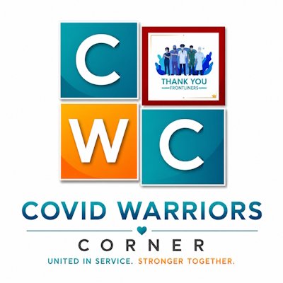 Covid Warriors Corner sponsor logo