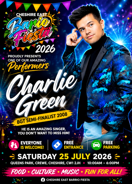 Charlie Green — Cheshire East Barrio Fiesta 2026