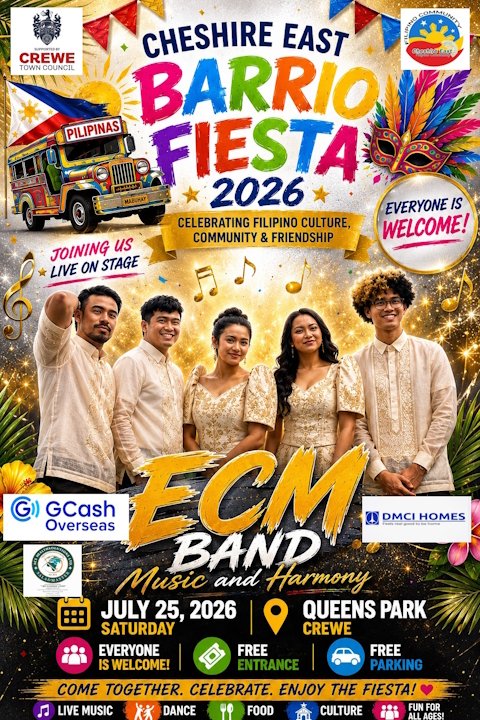ECM Band — Cheshire East Barrio Fiesta 2026
