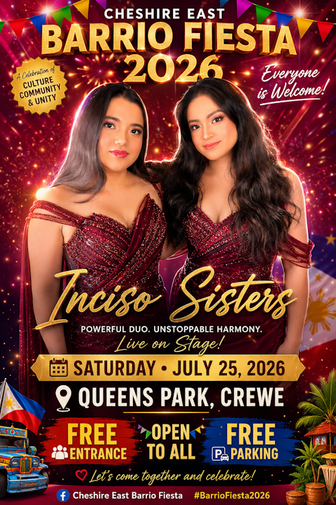 Inciso Sisters — Cheshire East Barrio Fiesta 2026