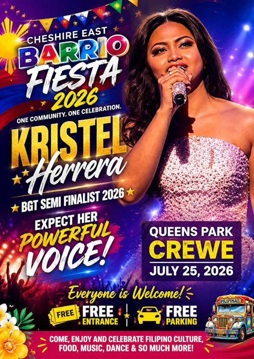Kristel Herrera — Cheshire East Barrio Fiesta 2026