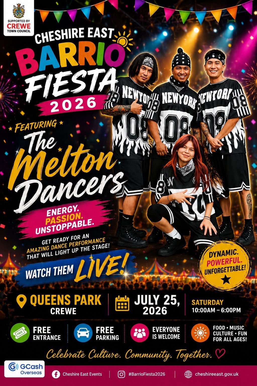 Melton Dancers — Cheshire East Barrio Fiesta 2026