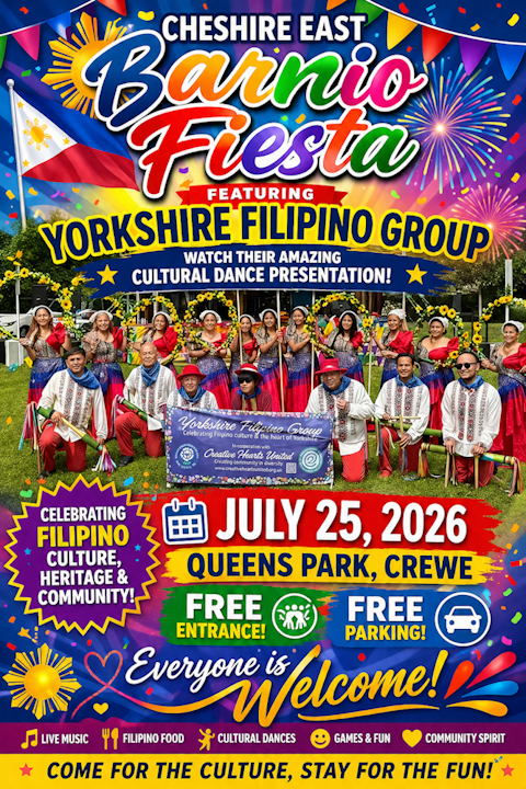 Yorkshire Filipino Group — Cheshire East Barrio Fiesta 2026